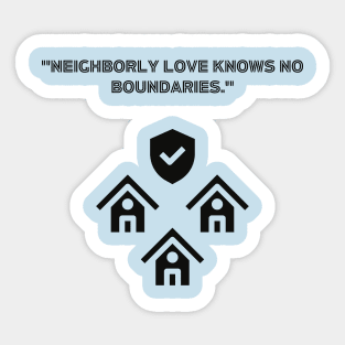 Neighborly Success Key Sticker